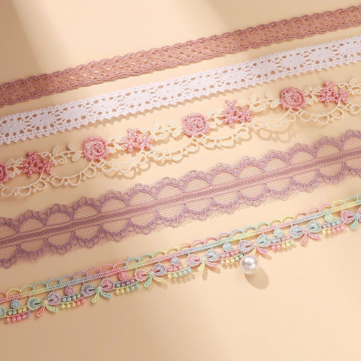  Set Vòng Choker Ren Đeo Cổ 