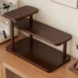  Kệ Mỹ Phẩm Gỗ 2 Tầng Để Bàn 