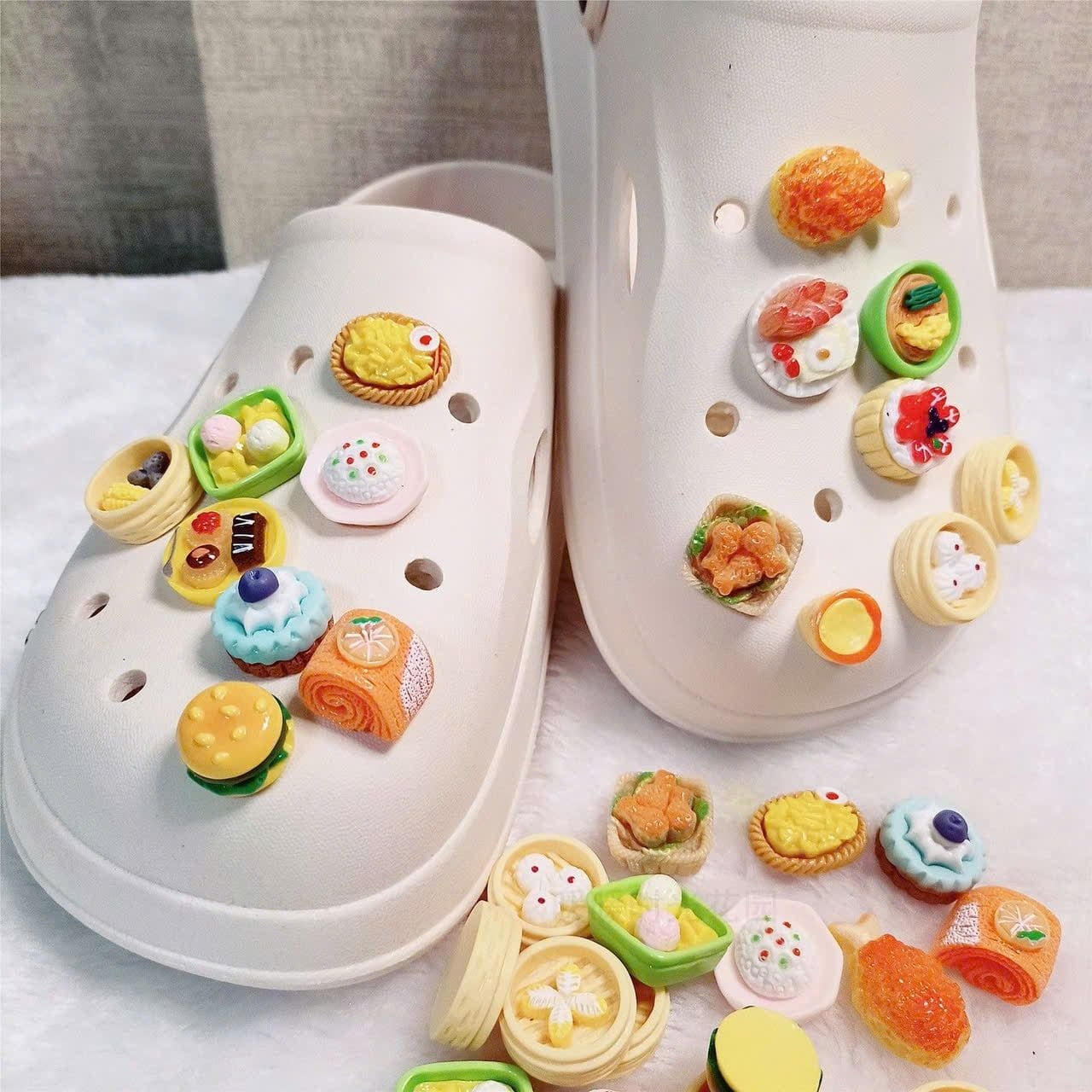  Charm 3D Dimsum Trang Trí Dép Crocs 