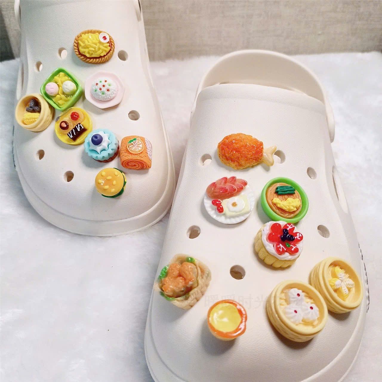  Charm 3D Dimsum Trang Trí Dép Crocs 
