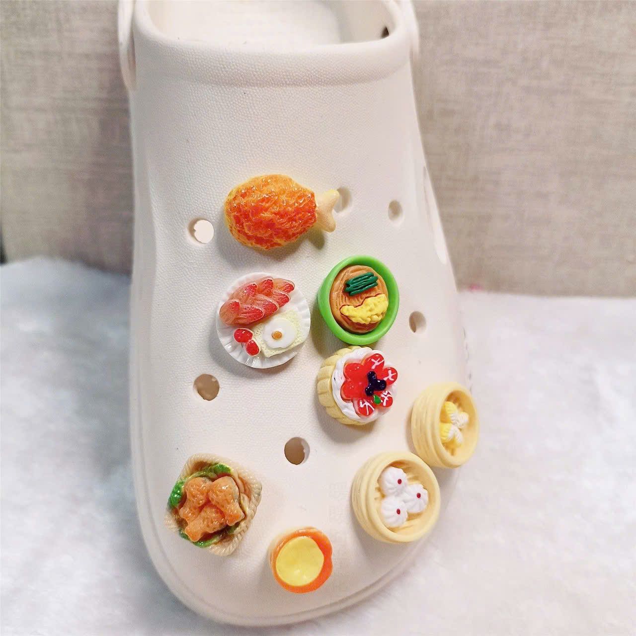  Charm 3D Dimsum Trang Trí Dép Crocs 