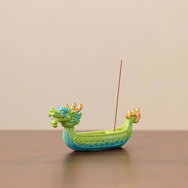  Dụng Cụ Cắm Nhang Hình Thuyền Rồng 