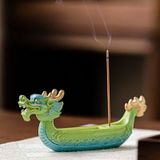  Dụng Cụ Cắm Nhang Hình Thuyền Rồng 