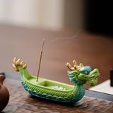  Dụng Cụ Cắm Nhang Hình Thuyền Rồng 