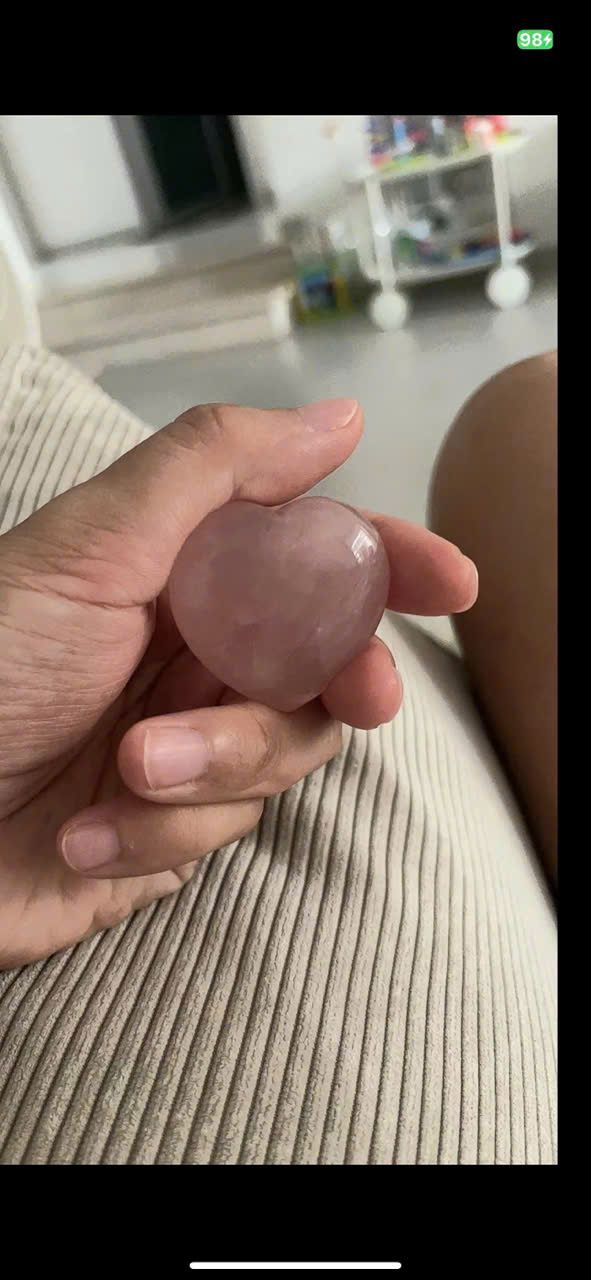  Đá Năng Lượng Thạch Anh  Trái Tim 