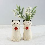  Bình Hoa Hình Chú Mèo Dễ Thương 