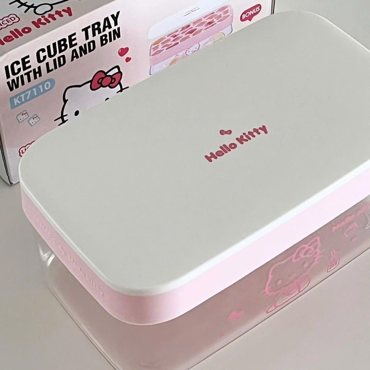  Set Khay Nhựa Đá Hello Kitty 