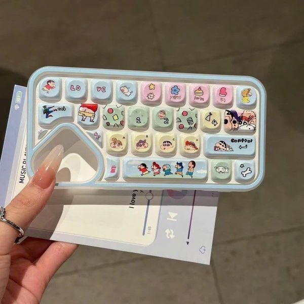  Ốp Lưng Điện Thoại Phong Cách Bàn Phím Hello Kitty 