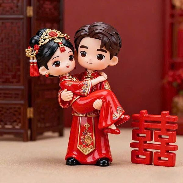  Tượng cô dâu chú rể truyền thống 