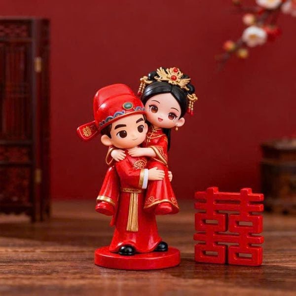  Tượng cô dâu chú rể truyền thống 