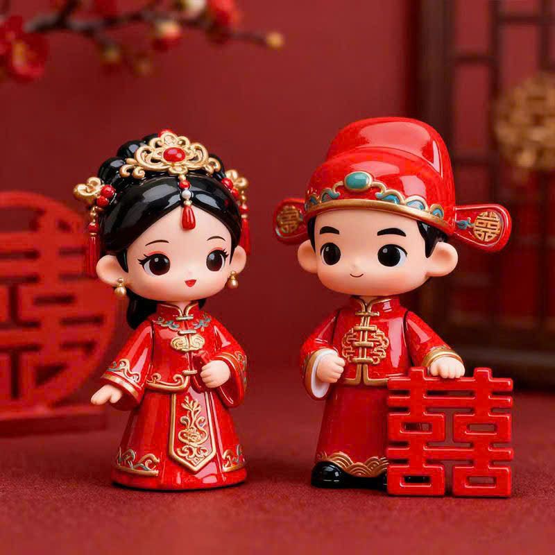  Tượng cô dâu chú rể truyền thống 