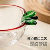  Đĩa Thủy Tinh Hình Quả Táo 