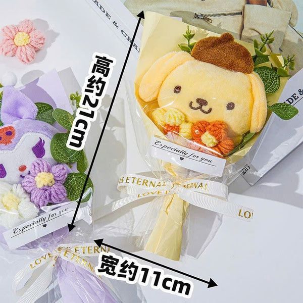  Bó Hoa Thú Bông Nhân Vật Pompompurin 