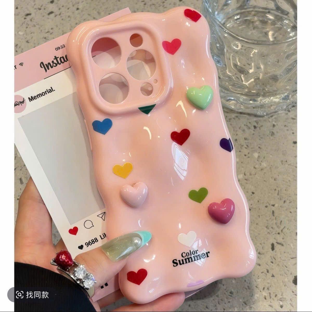  Ốp Lưng Điện Thoại IPhone Gợn Sóng 