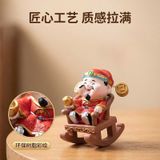  Tượng Trang Trí Thần Tài Ngồi Ghế Lắc 