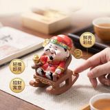  Tượng Trang Trí Thần Tài Ngồi Ghế Lắc 