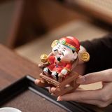  Tượng Trang Trí Thần Tài Ngồi Ghế Lắc 