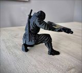  Đế Giữ Bút Ninja In Khối 3D Màu Đen 