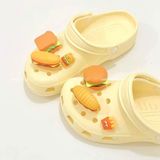  Dép Sục Hoạ Tiết Hamburger 