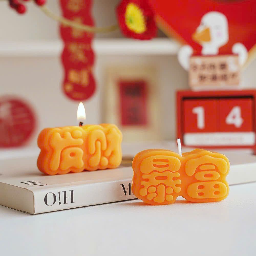  Nến Thơm Làm Thủ Công Có Chữ 