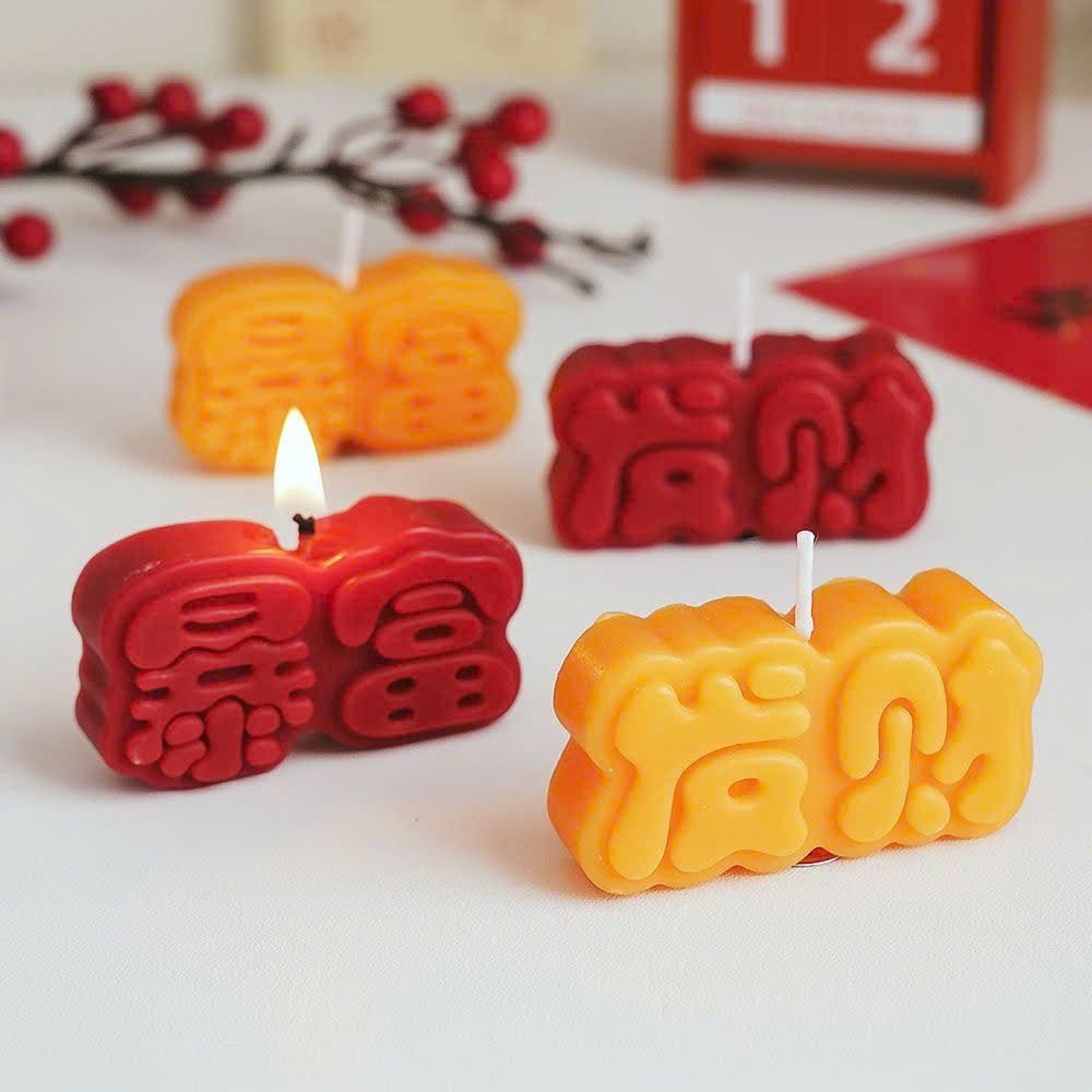  Nến Thơm Làm Thủ Công Có Chữ 