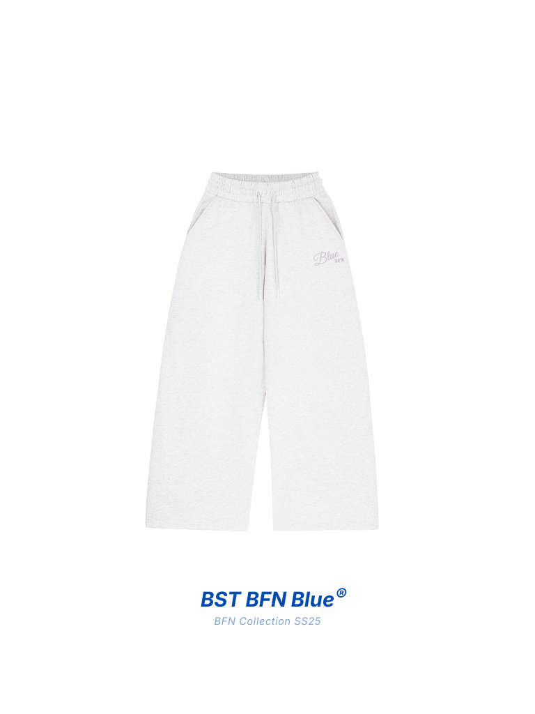 Set Hoodie Zip Boxy BFN BLUE - BFHDZSET001