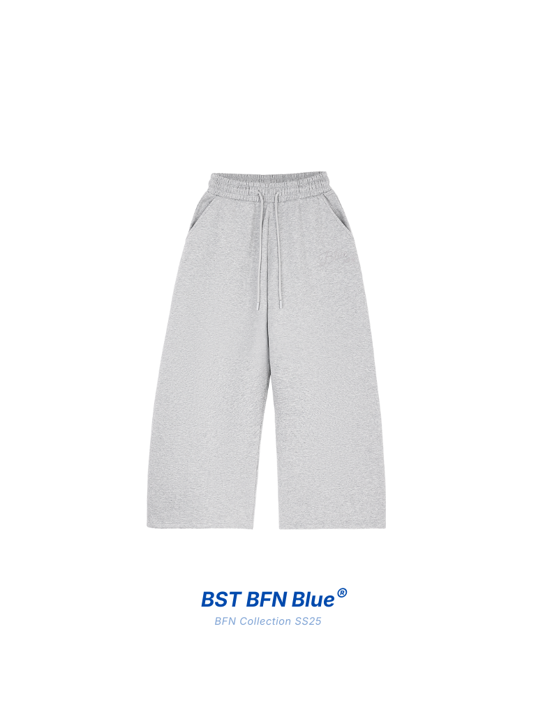 Set Hoodie Zip Boxy BFN BLUE - BFHDZSET001