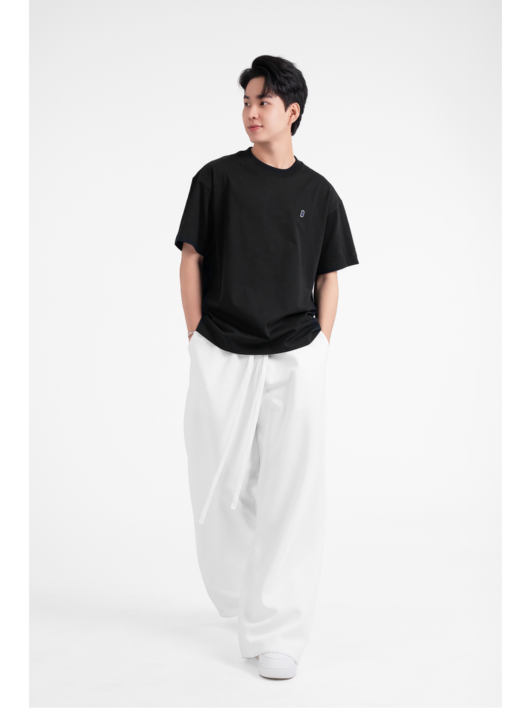 Áo Thun Nam Nữ Thêu Icon B - BFTS001A