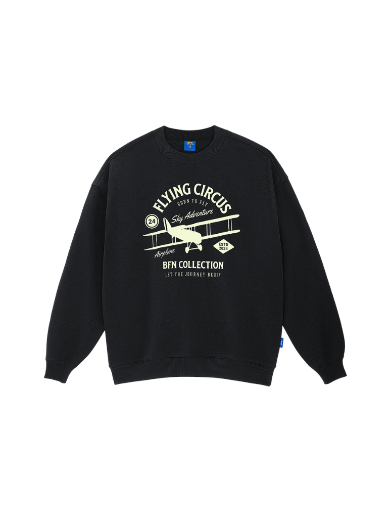 Áo Sweater BFN Flying Circus- BFSWTE003