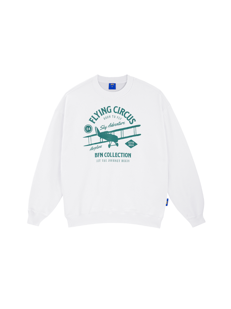 Áo Sweater BFN Flying Circus- BFSWTE3