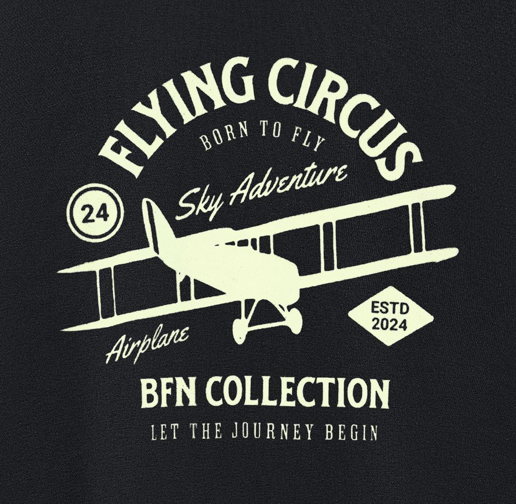 Áo Sweater BFN Flying Circus- BFSWTE003