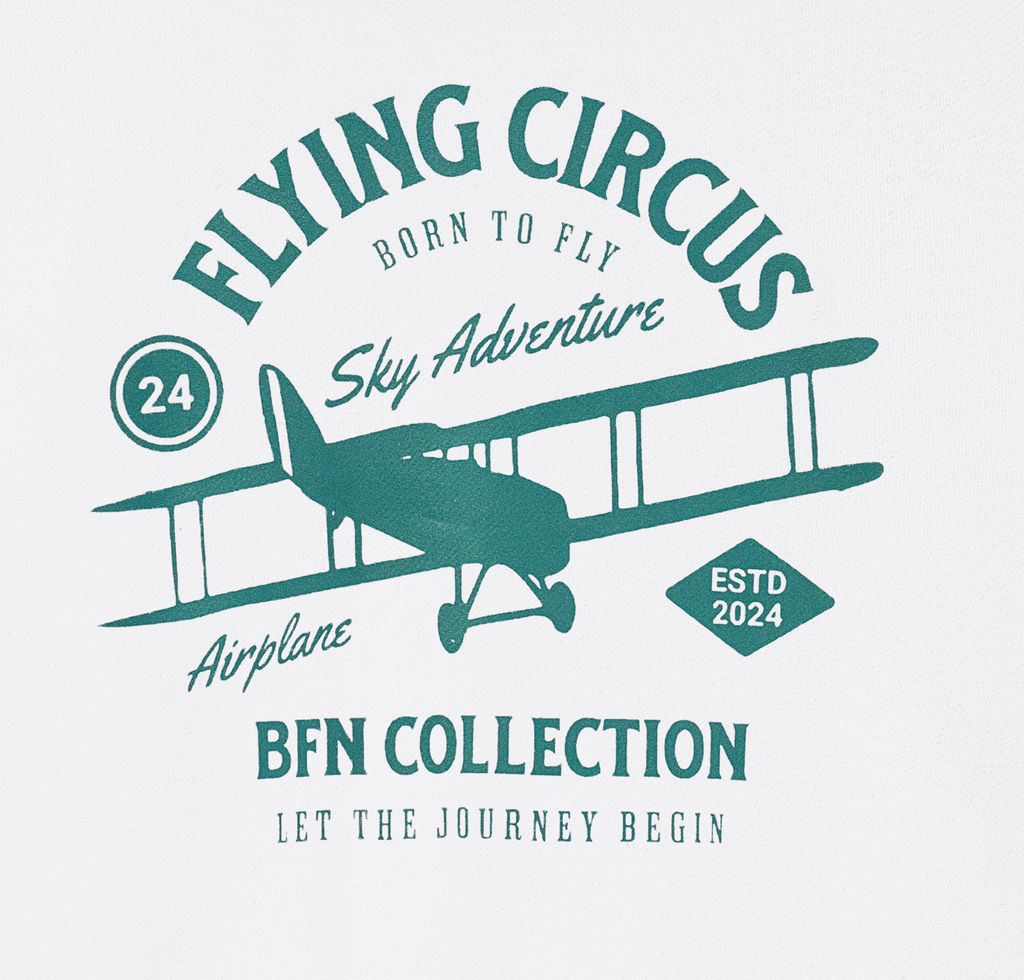 Áo Sweater BFN Flying Circus- BFSWTE003