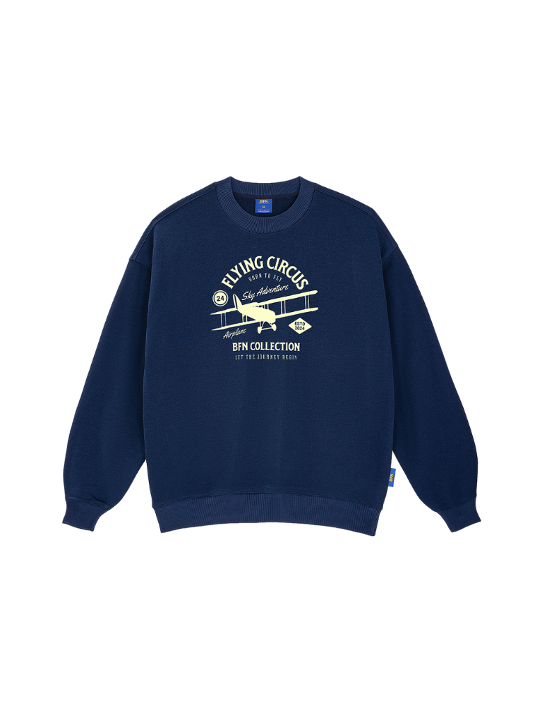Áo Sweater BFN Flying Circus- BFSWTE003