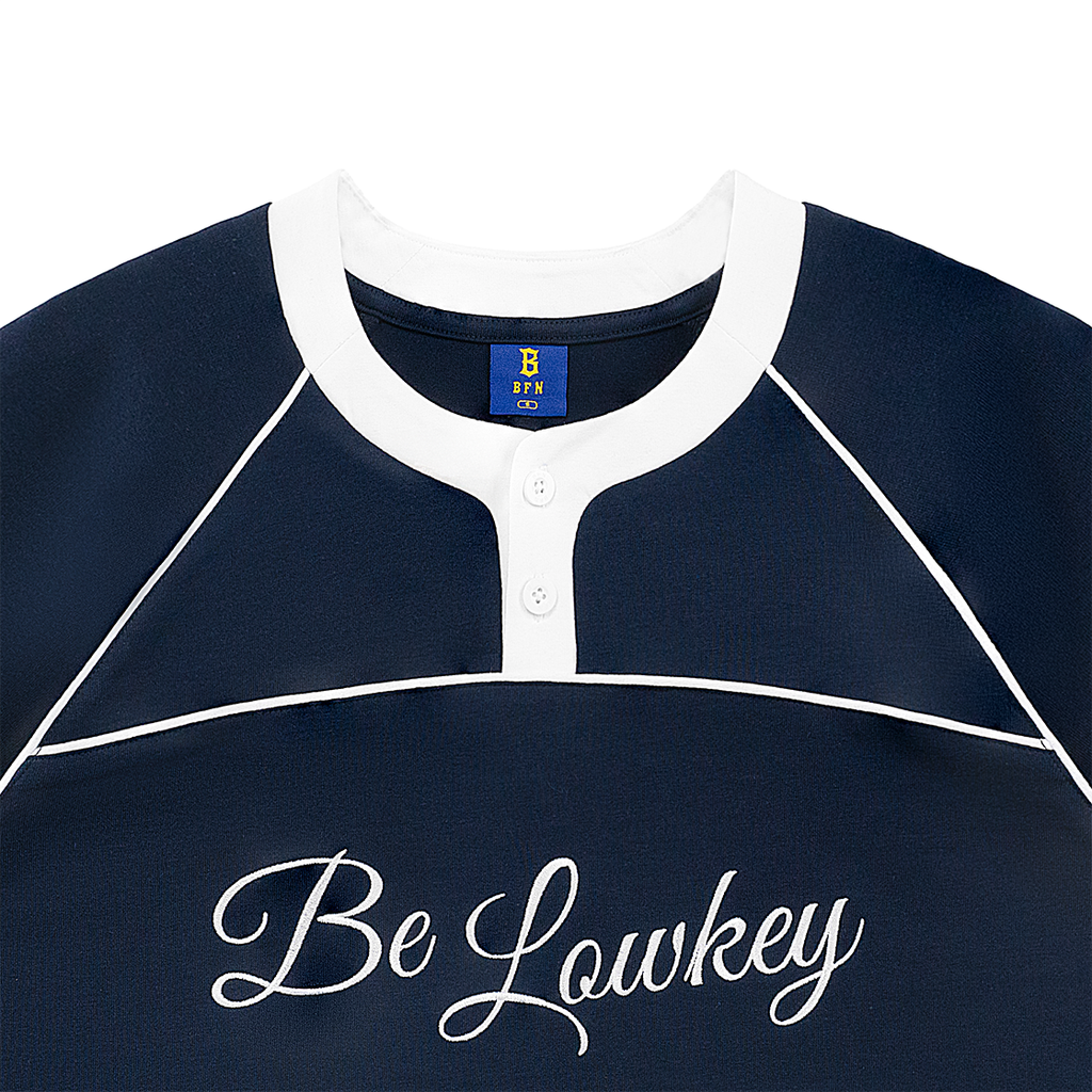 Áo Boxy Phối Viền Be Lowkey - BFTS021