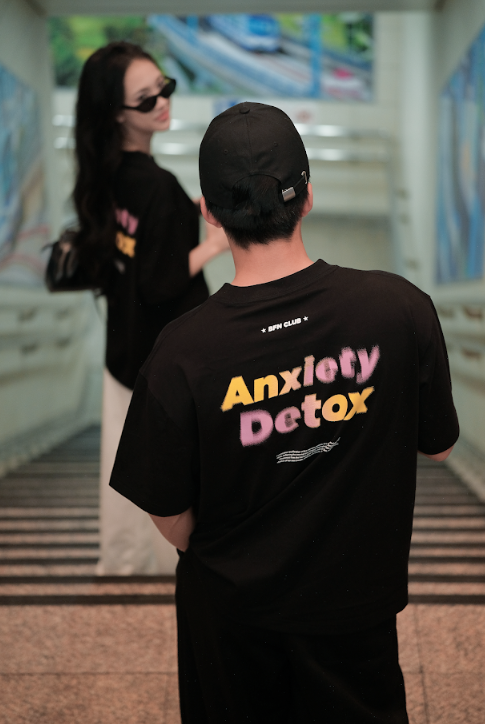 Áo Thun Boxy Anxiety Detox - BFBXY008