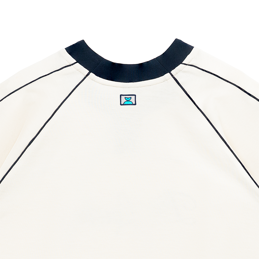 Áo Boxy Phối Viền Be Lowkey - BFTS021