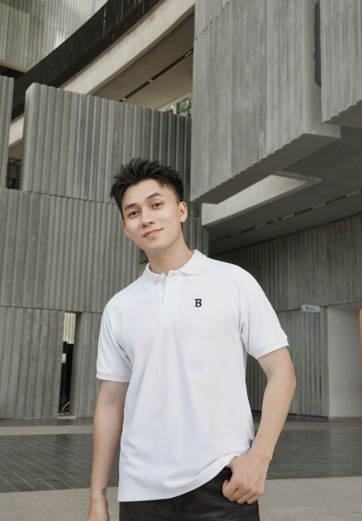 Áo Polo Nam Thêu Logo B - BFPL002