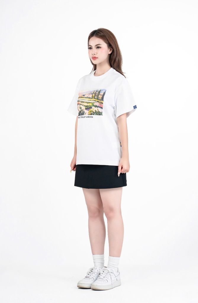 Áo Thun In The Tulip Garden - BFTS017