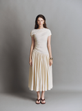  LUNAR SILLAGE - OCHRE DRESS 