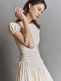  LUNAR SILLAGE - OCHRE DRESS 