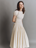  LUNAR SILLAGE - OCHRE DRESS 