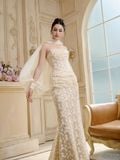  Solstice Poet Sleeve Embellished Sheer Cape 