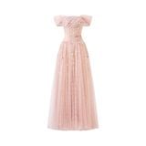  OZELIA Off Shoulder Tulle Dress 