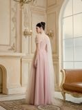  Balévia Blush Tulle Corset Gown Dress 