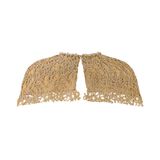  Ivresse Gold Sequin Embellished Bolero 