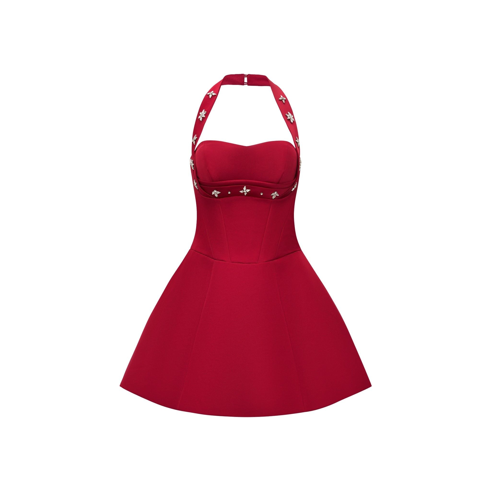  Capellé Ruby Sequin Sparkle Tafta Dress 