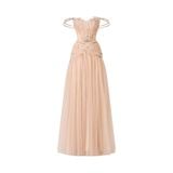  Estrel Tulle A-Line Off-Shoulder Dress 