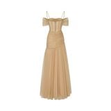  Aliora Tulle Mermaid Off-Shoulder Dress 