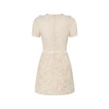 Margot Floral Lace Embellished Mini Dress 
