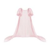  Paléa High-Gloss Organza Maxi Cape 